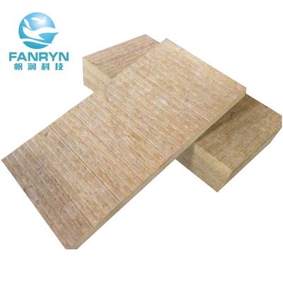 Rock Wool Insulation Board Aluminum Foil Facing or Bare Board Fire Resistant Acoustic Thermal Insulation Panel