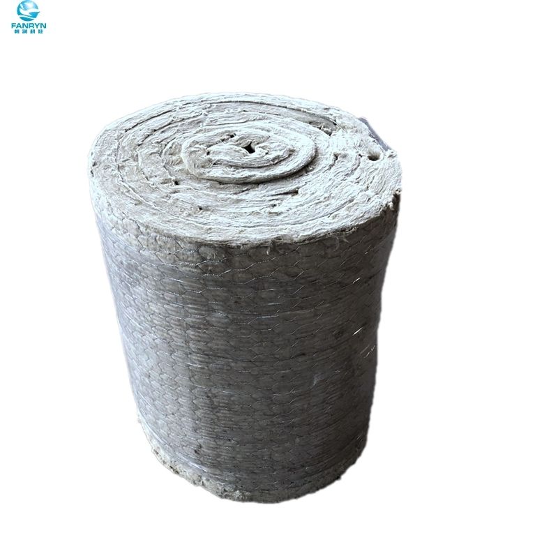 Rockwool Insulation Blanket Bare Board / Wire Mesh / Foil Faced Options for Roof HVAC Wall Acoustic Thermal Fireproof Insulation